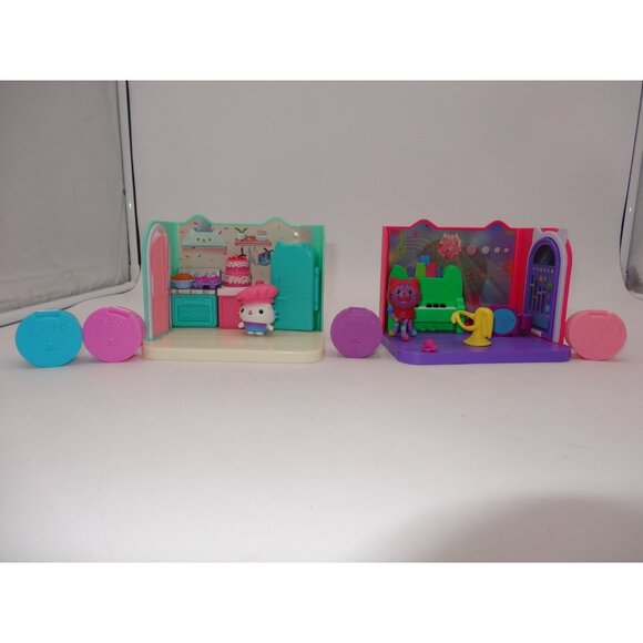 Gabby's Dollhouse Groovy Music Room with Daniel James and Bakery with Cakey - Picture 7 of 16